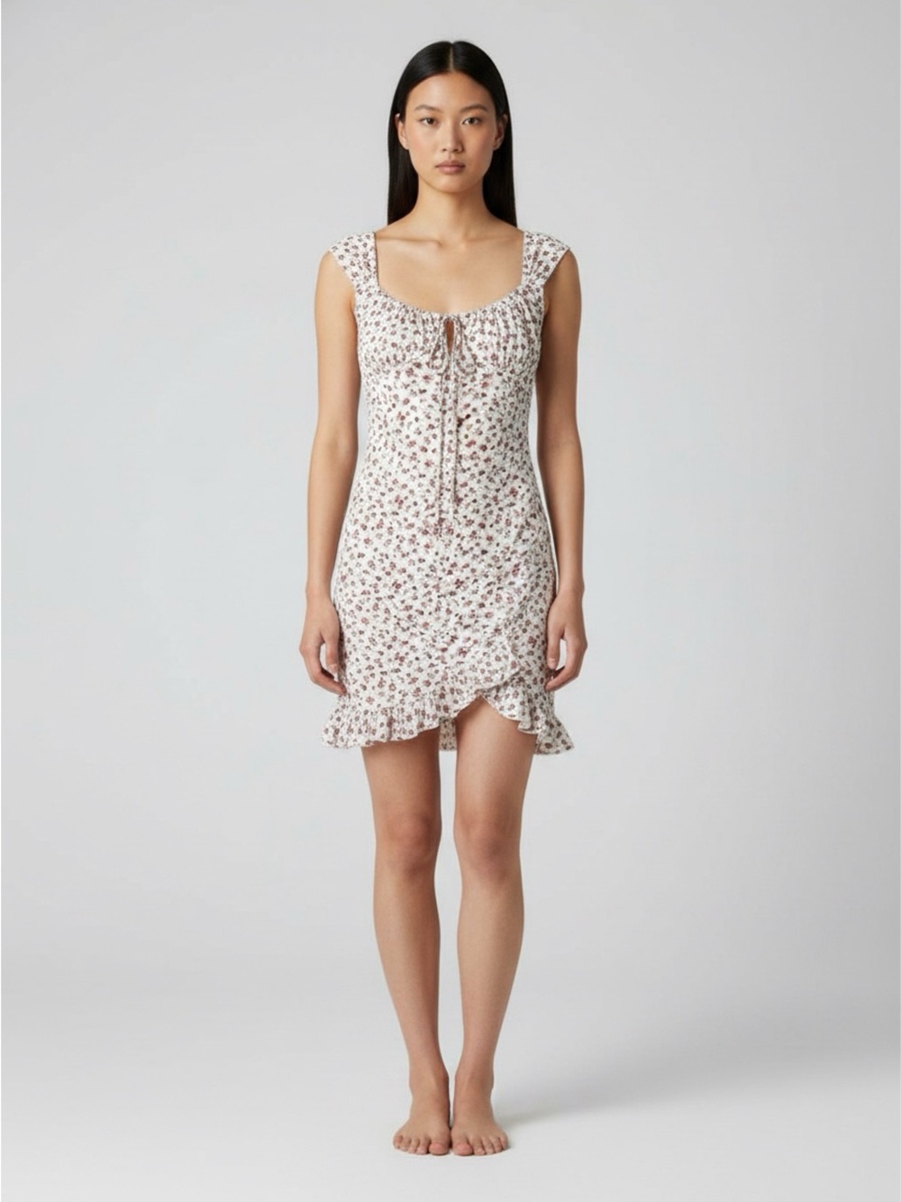 Women’s Floral Mini Bodycon Dress (M)